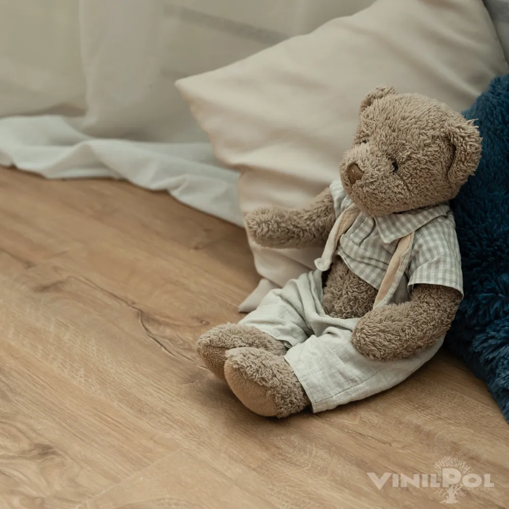 Vinilam VinilPol SPC Дуб Бари: в интерьере