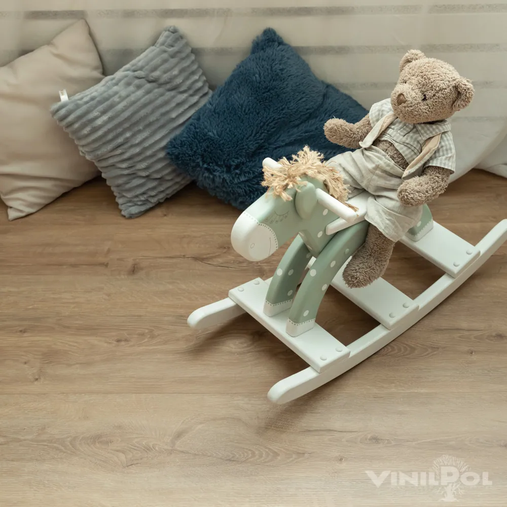 Vinilam VinilPol SPC Дуб Бари: в интерьере