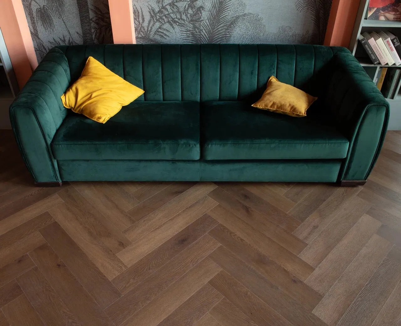 Vinilam VinilPol Herringbone Паркет Пикассо: в интерьере