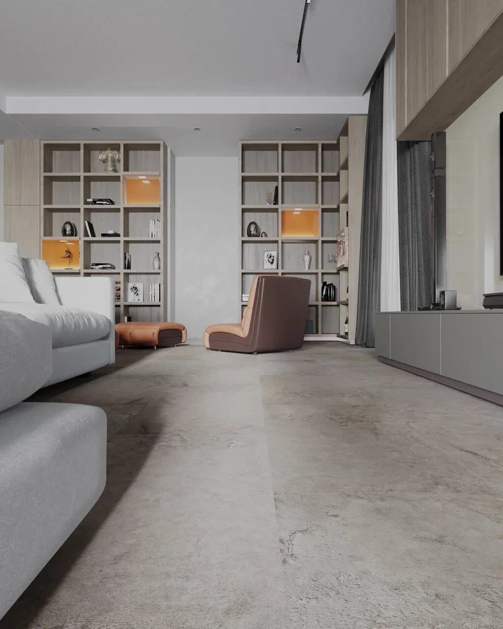 Vinilam Ceramo XXL Stone Glue Португальский Камень: в интерьере