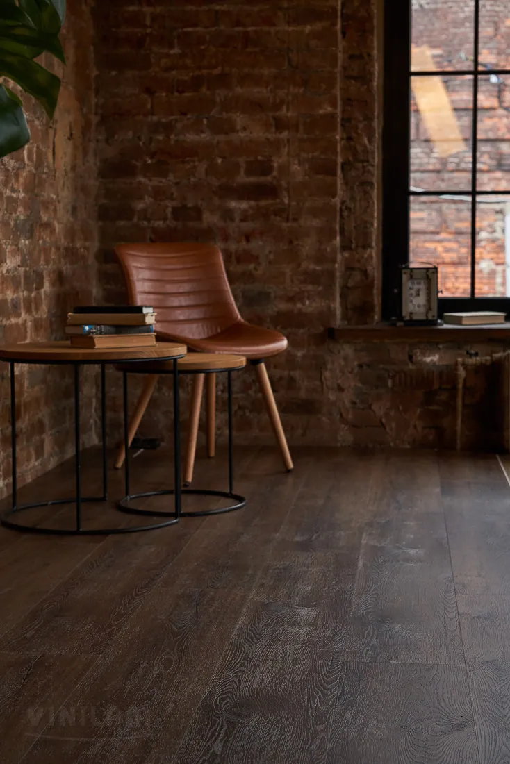 Vinilam Ceramo XXL Cork Дуб Берн: в интерьере