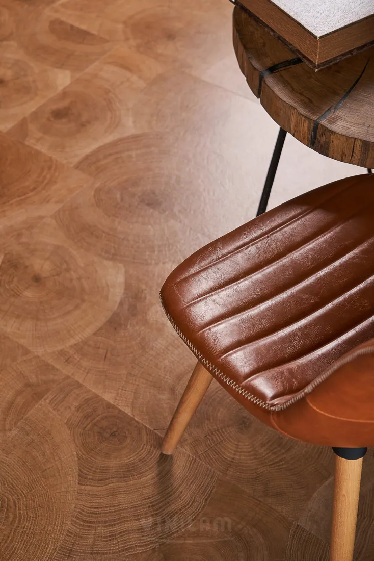 Vinilam Ceramo XXL Stone Glue Дуб натуральный: в интерьере