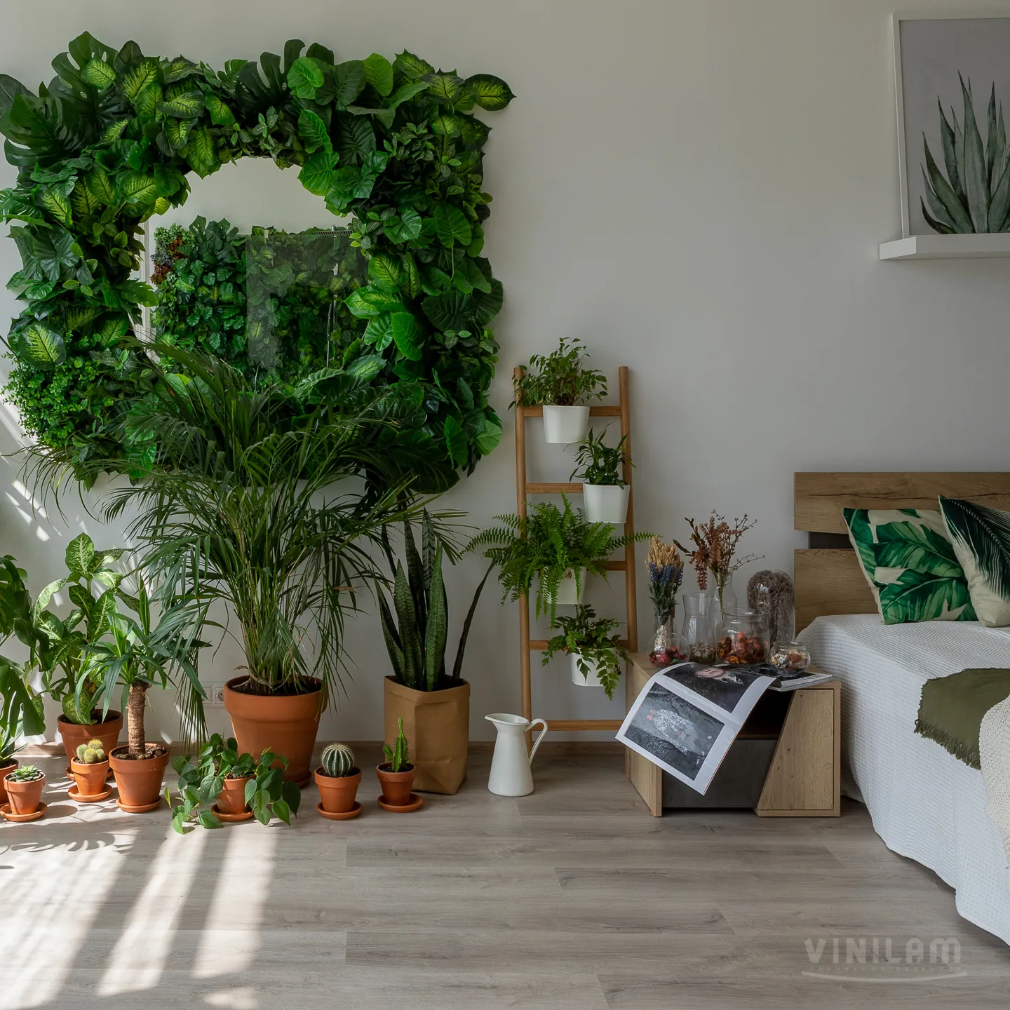 Vinilam Vinilam Click Дуб Ален: в интерьере
