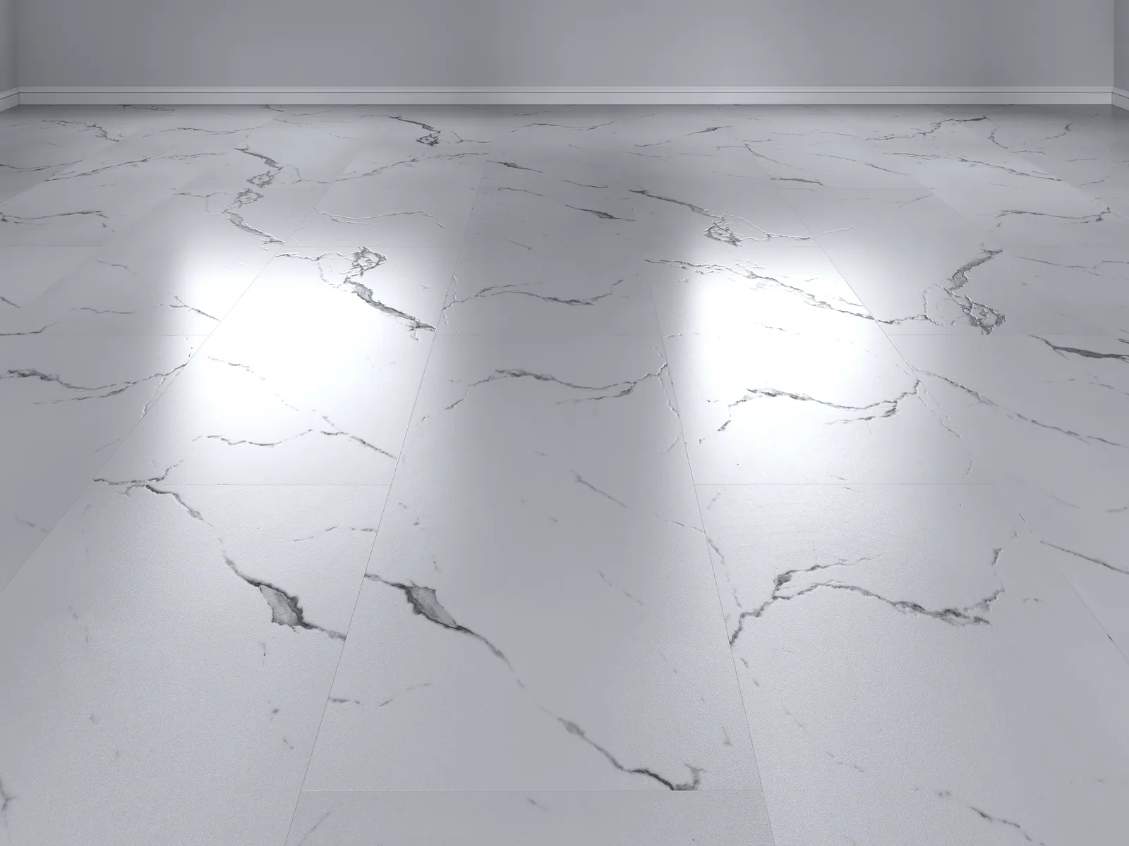 Vinilam Ceramo XXL Stone Click Итальянский мрамор: визуализация