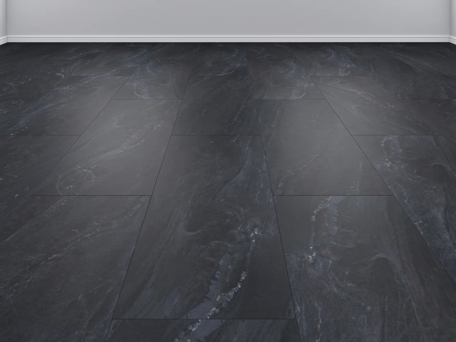 Vinilam Ceramo XXL Stone Glue Неаполитанский Черный: визуализация