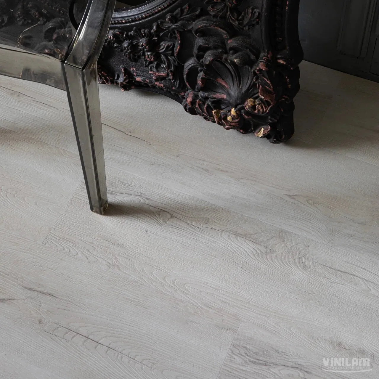 Vinilam Cork Premium WPC Дуб Аликанте: в интерьере