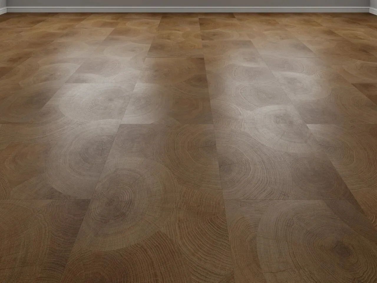 Vinilam Ceramo XXL Stone Glue Дуб натуральный: визуализация