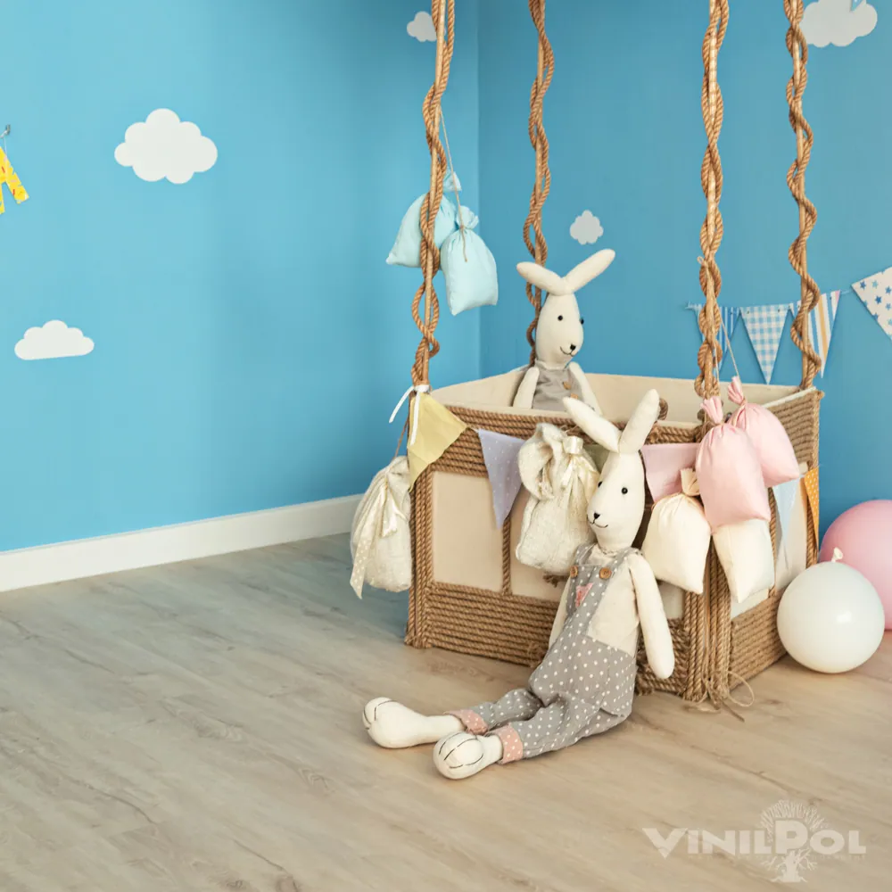 Vinilam VinilPol SPC Дуб Сиена: в интерьере