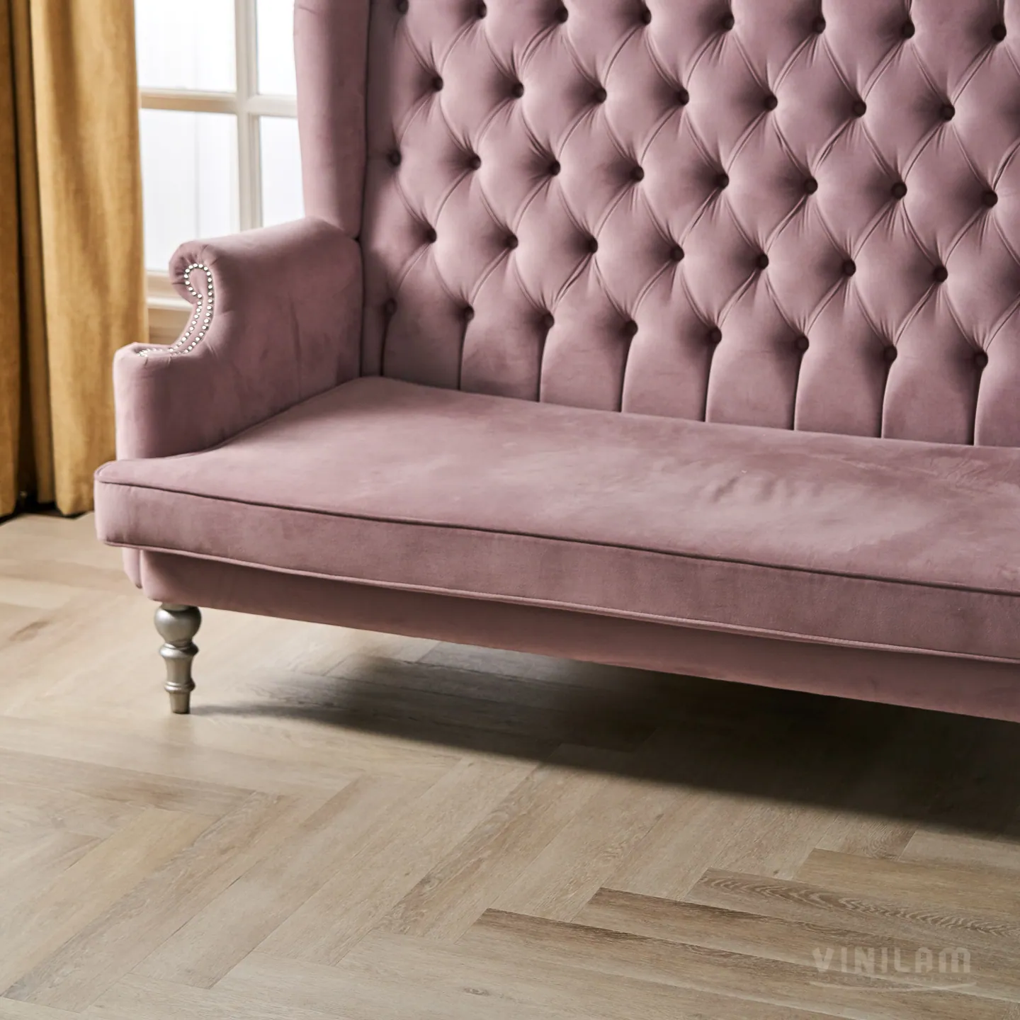Vinilam Parquet Herringbone Click Паркет Скандинавский: в интерьере