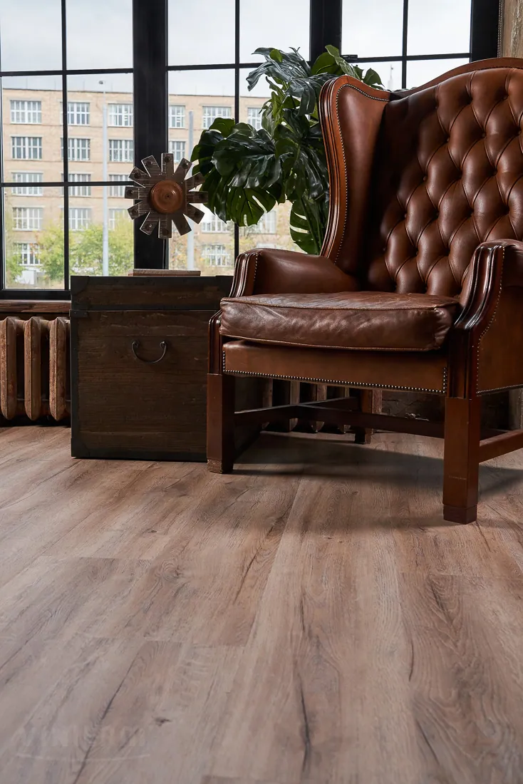 Vinilam Ceramo XXL Cork Дуб Женева: в интерьере