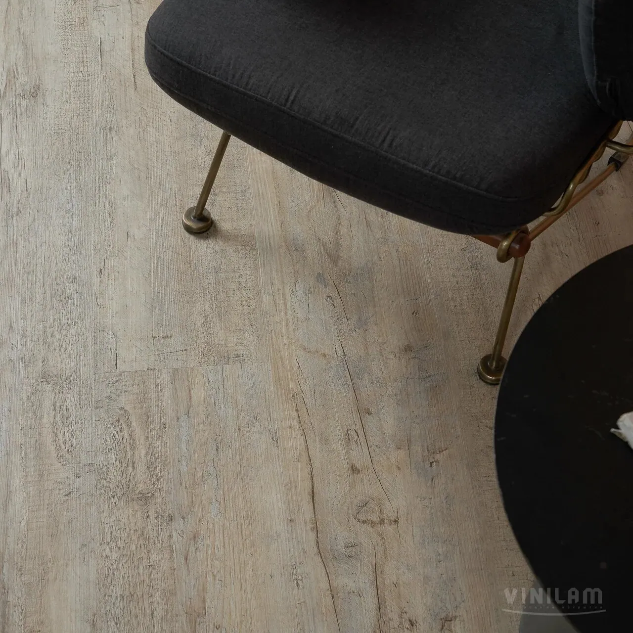 Vinilam Cork WPC Дуб Льеж: в интерьере
