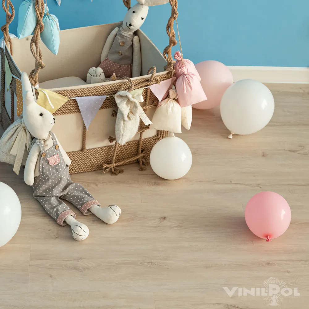 Vinilam VinilPol SPC Дуб Сиена: в интерьере