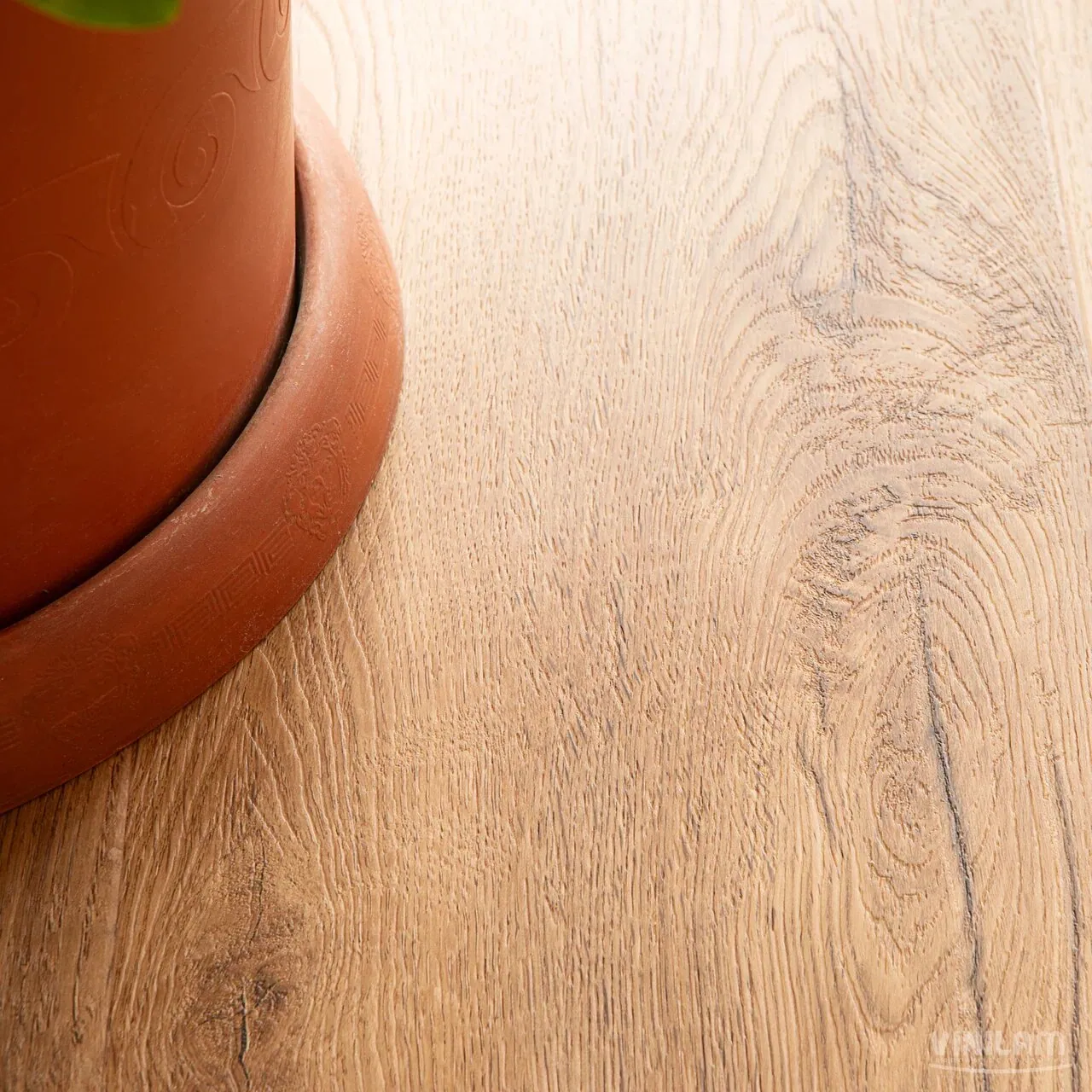 Vinilam Cork Premium WPC Дуб Витория: в интерьере