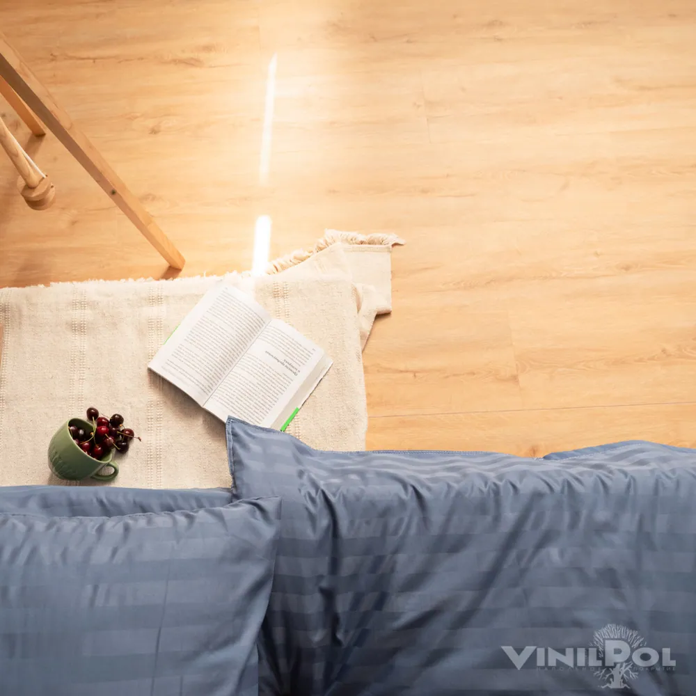 Vinilam VinilPol SPC Дуб Латина: в интерьере
