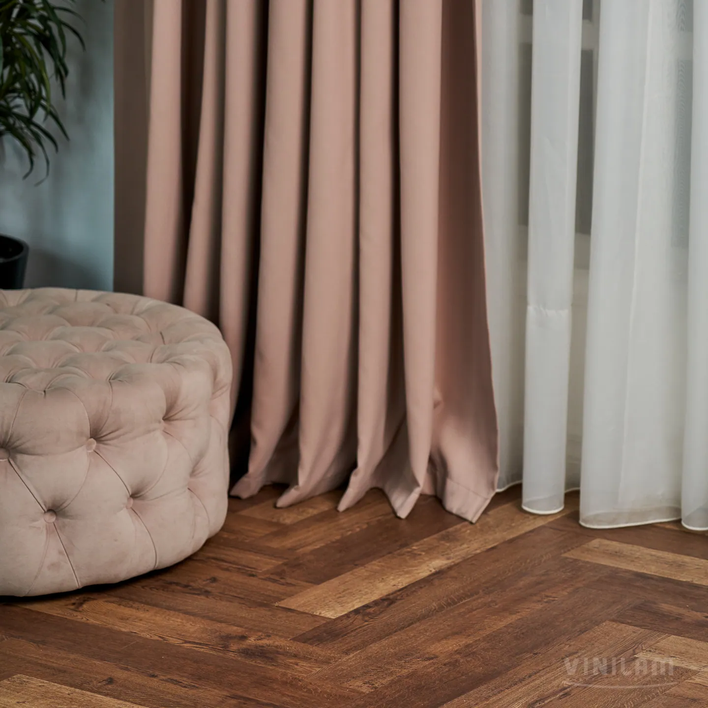 Vinilam Parquet Herringbone Click Паркет Версальский: в интерьере