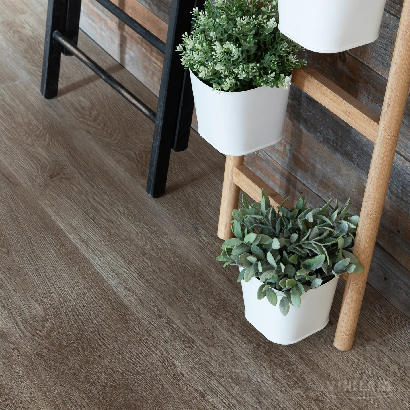 Vinilam Vinilam Click Дуб Ваймар: в интерьере