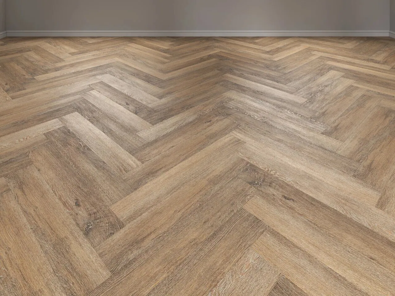Vinilam Parquet Herringbone Click Паркет Тусон: визуализация