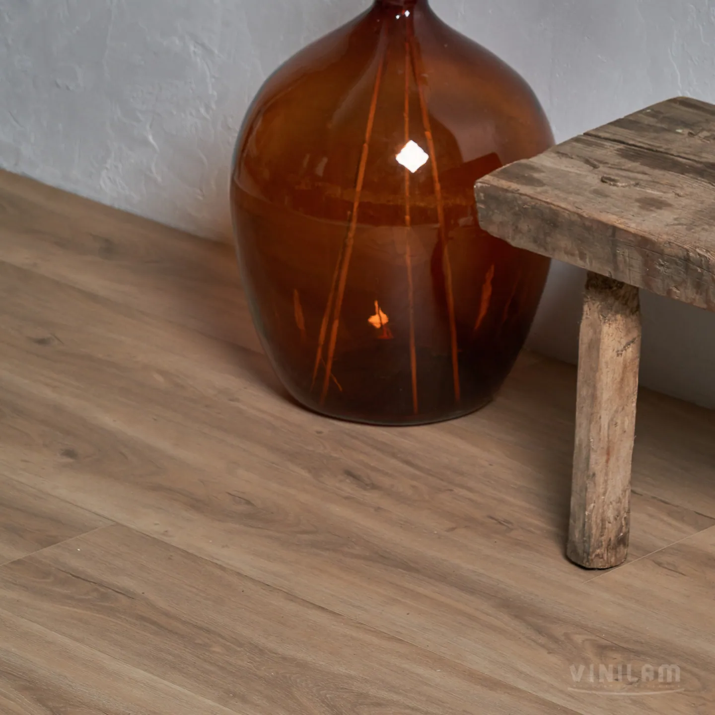 Vinilam Cork WPC Дуб Батис: в интерьере