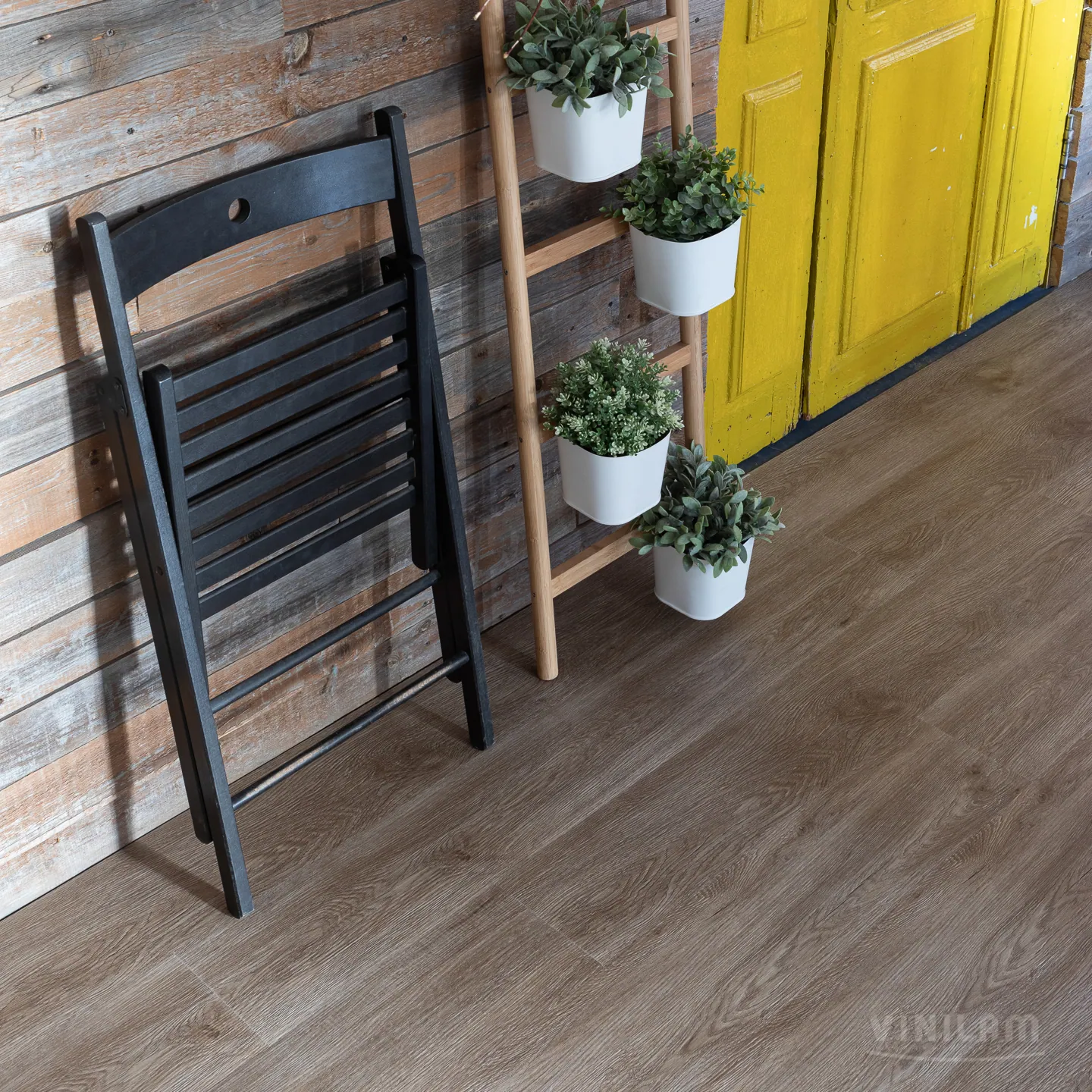 Vinilam Vinilam Click Дуб Ваймар: в интерьере
