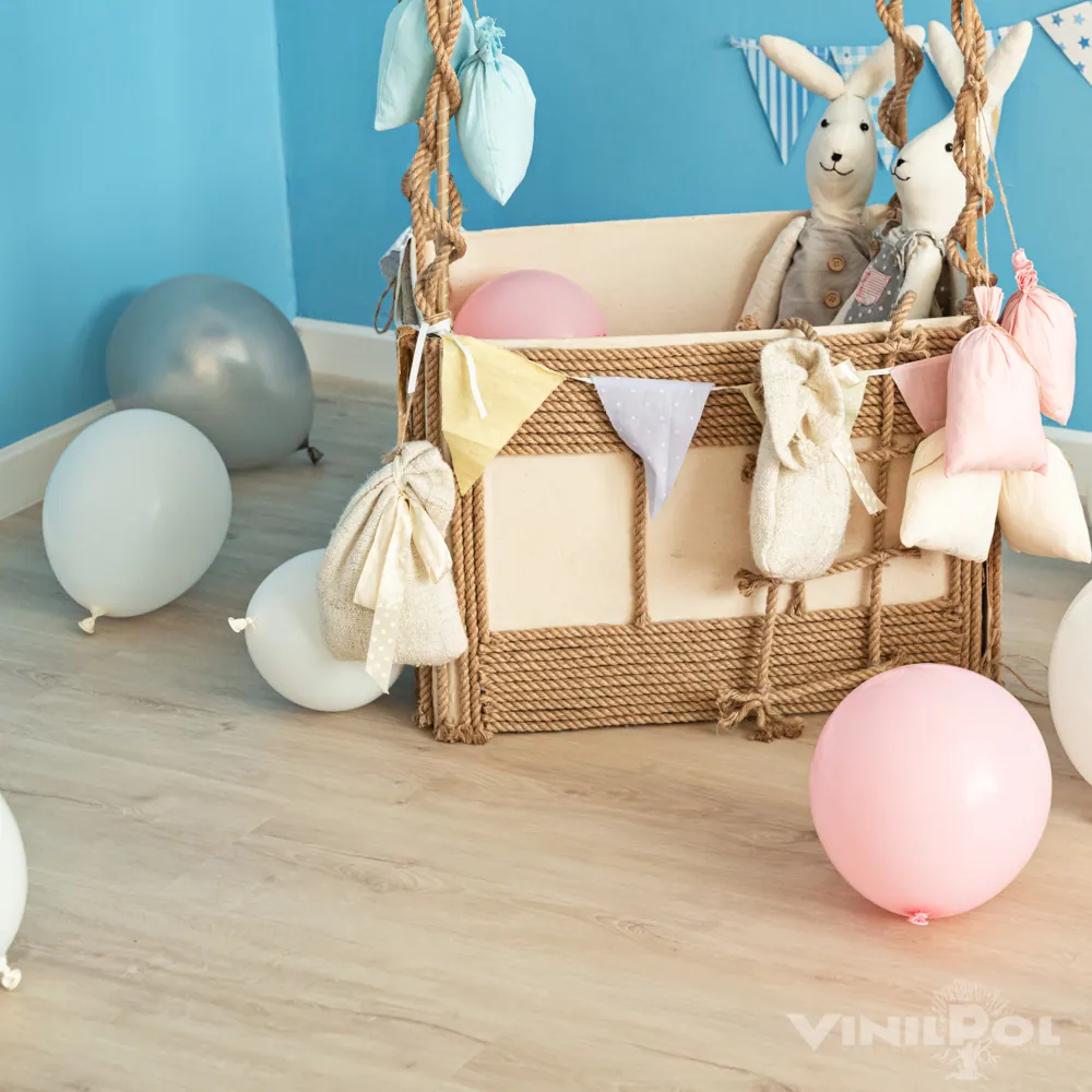 Vinilam VinilPol SPC Дуб Сиена: в интерьере