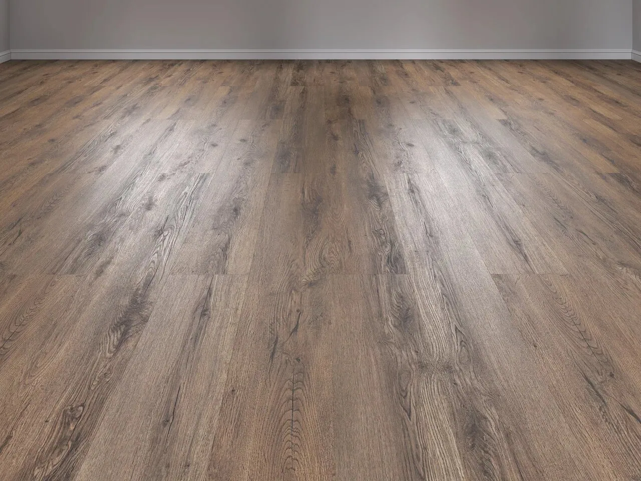 Vinilam Cork Premium WPC Дуб Кордова: визуализация