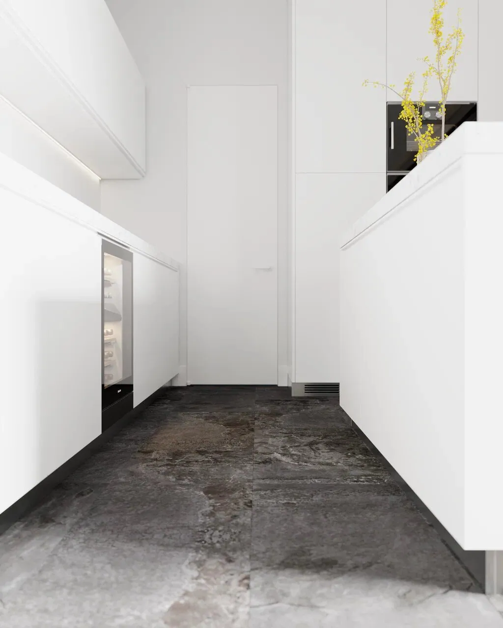 Vinilam Ceramo XXL Stone Glue Перуанский Камень: в интерьере