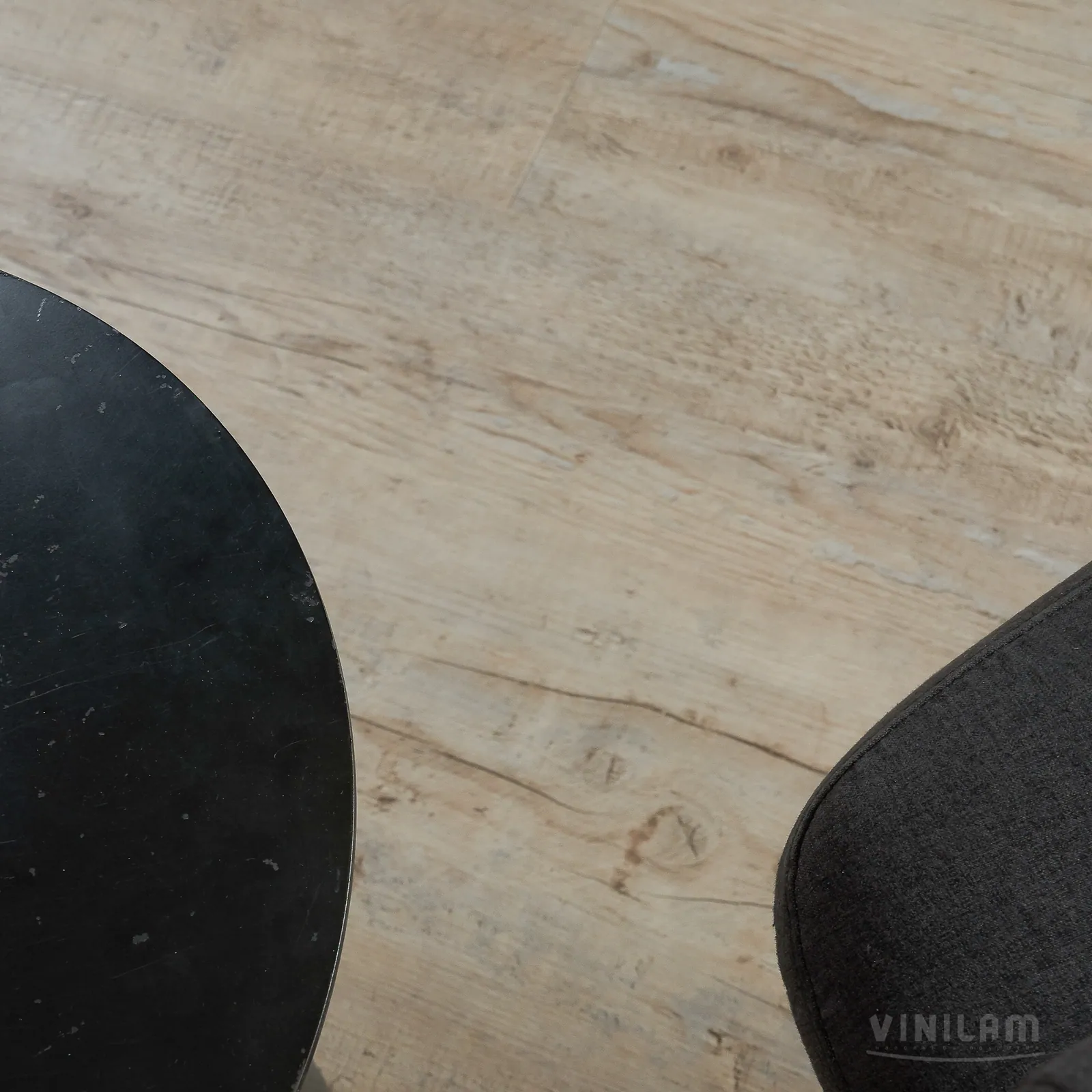 Vinilam Cork WPC Дуб Льеж: в интерьере