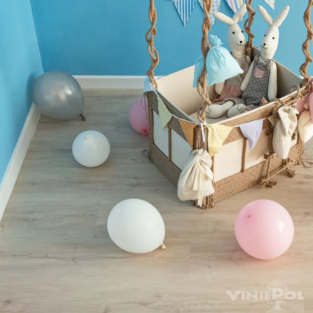 Vinilam VinilPol SPC Дуб Сиена: в интерьере