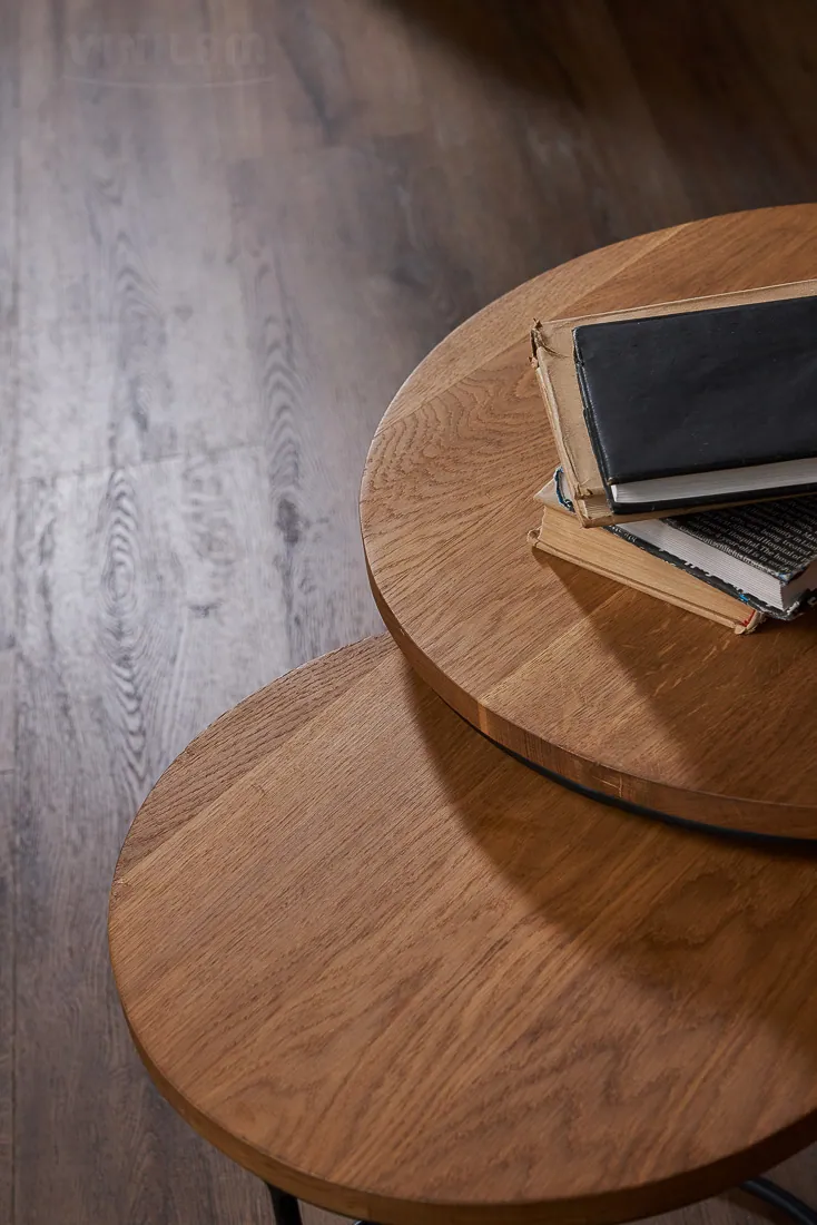 Vinilam Ceramo XXL Cork Дуб Берн: в интерьере