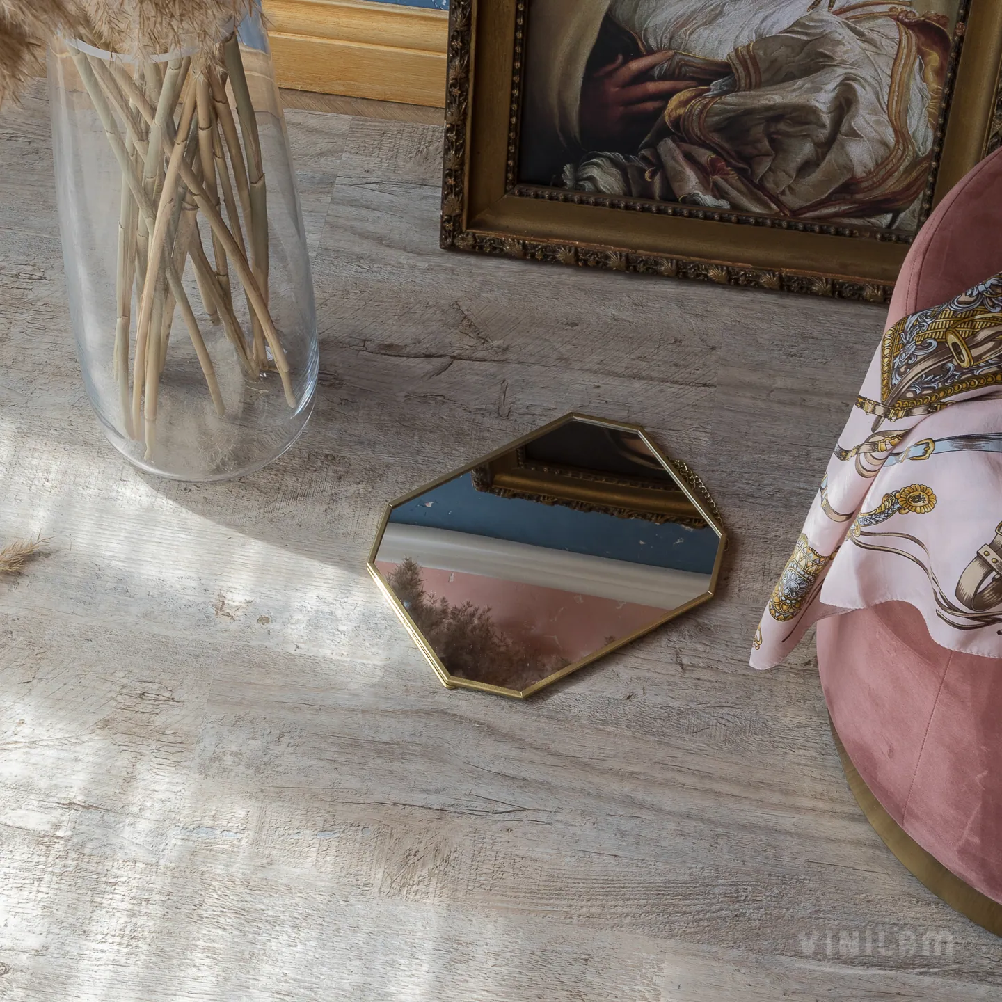 Vinilam Vinilam Click Дуб Росток: в интерьере