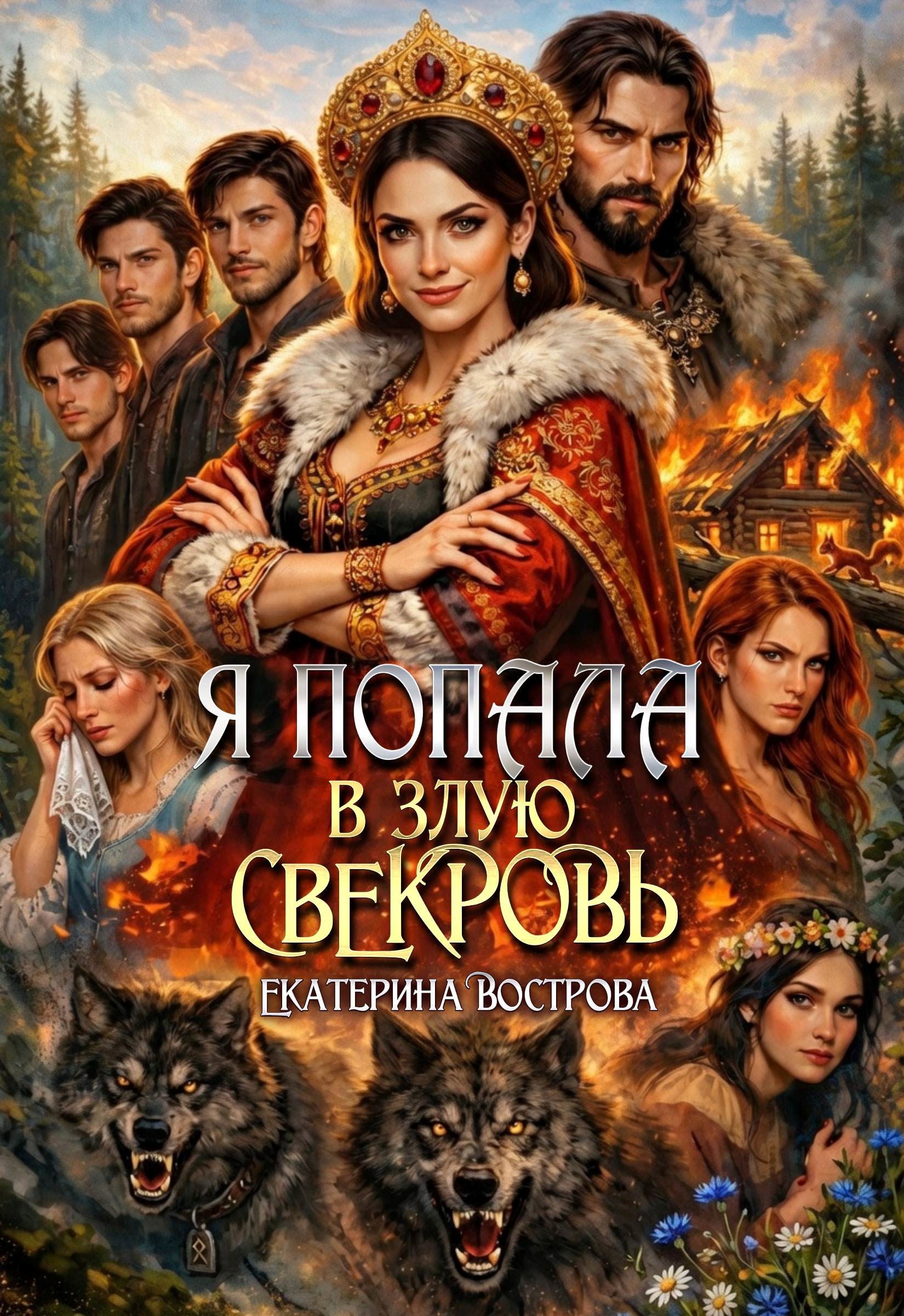 Обложки книги «Я попала в злую свекровь»