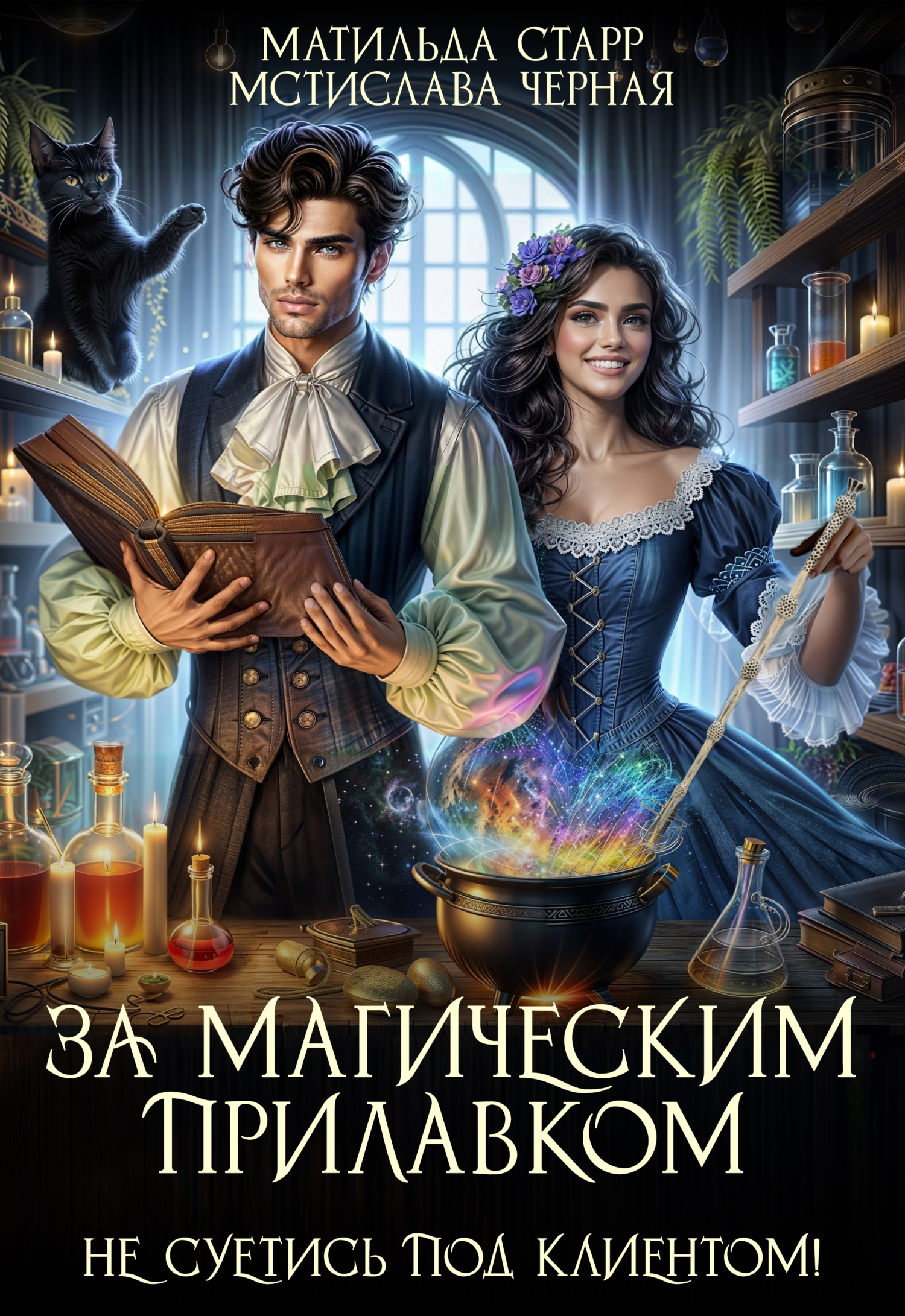 Обложка «За магическим прилавком. Не суетись под клиентом»