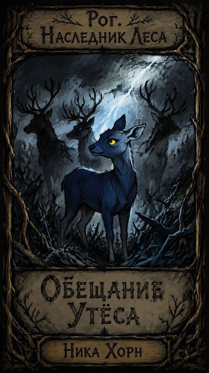 Обложки книги «Рог. Наследник Леса: Обещание Утёса»