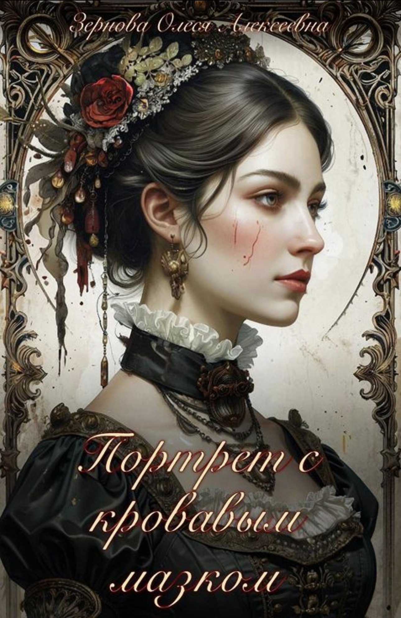 Обложка «Портрет с кровавым мазком»