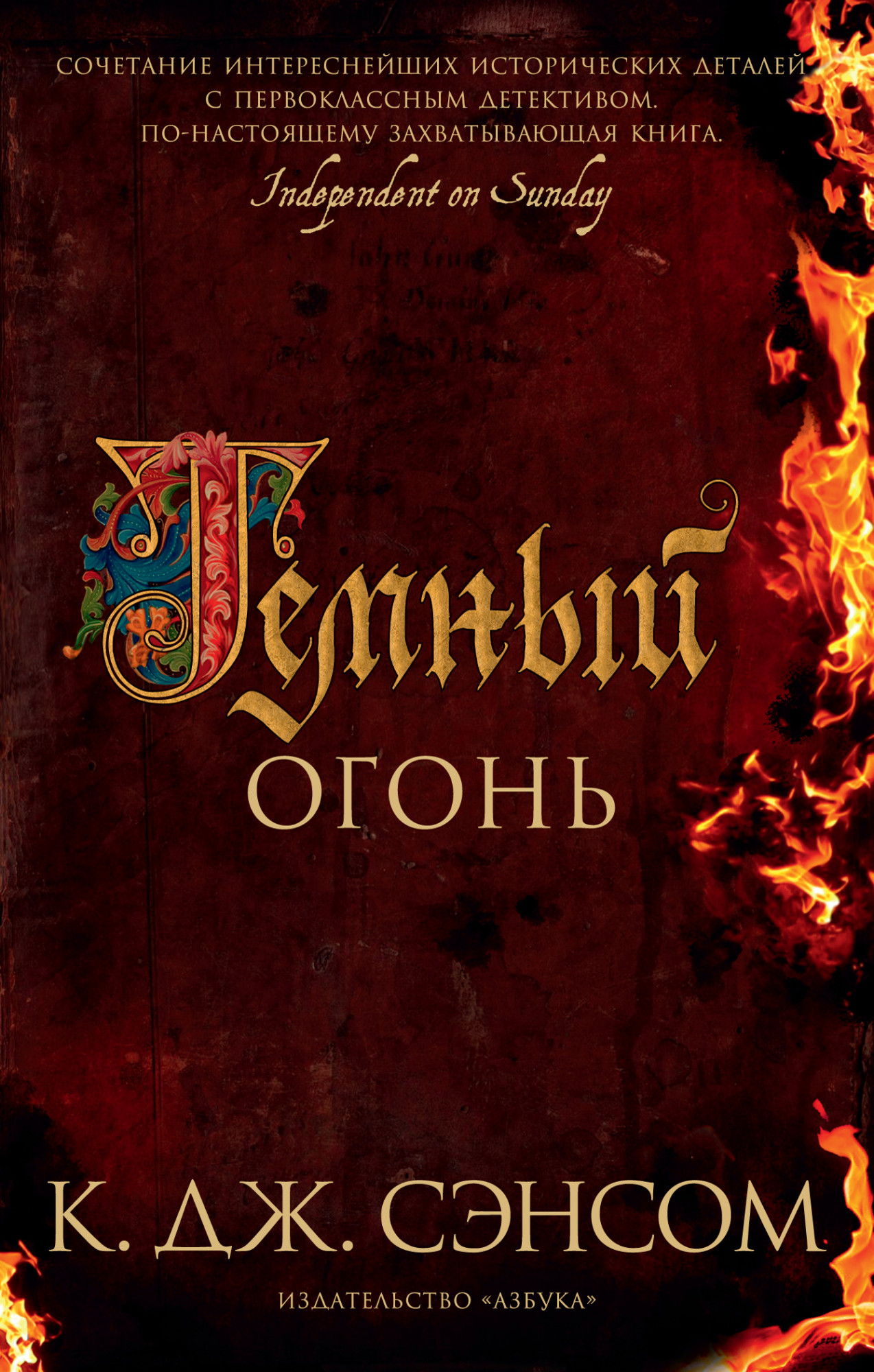 Обложка Тёмный огонь