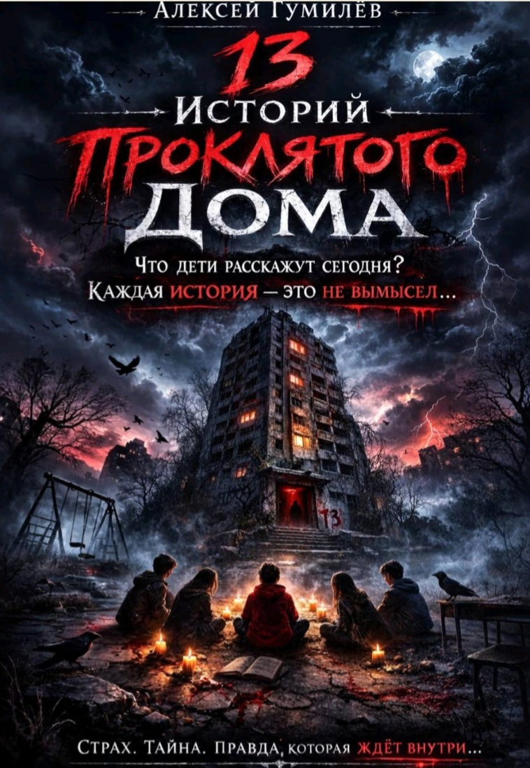Обложки книги «13 историй проклятого дома»