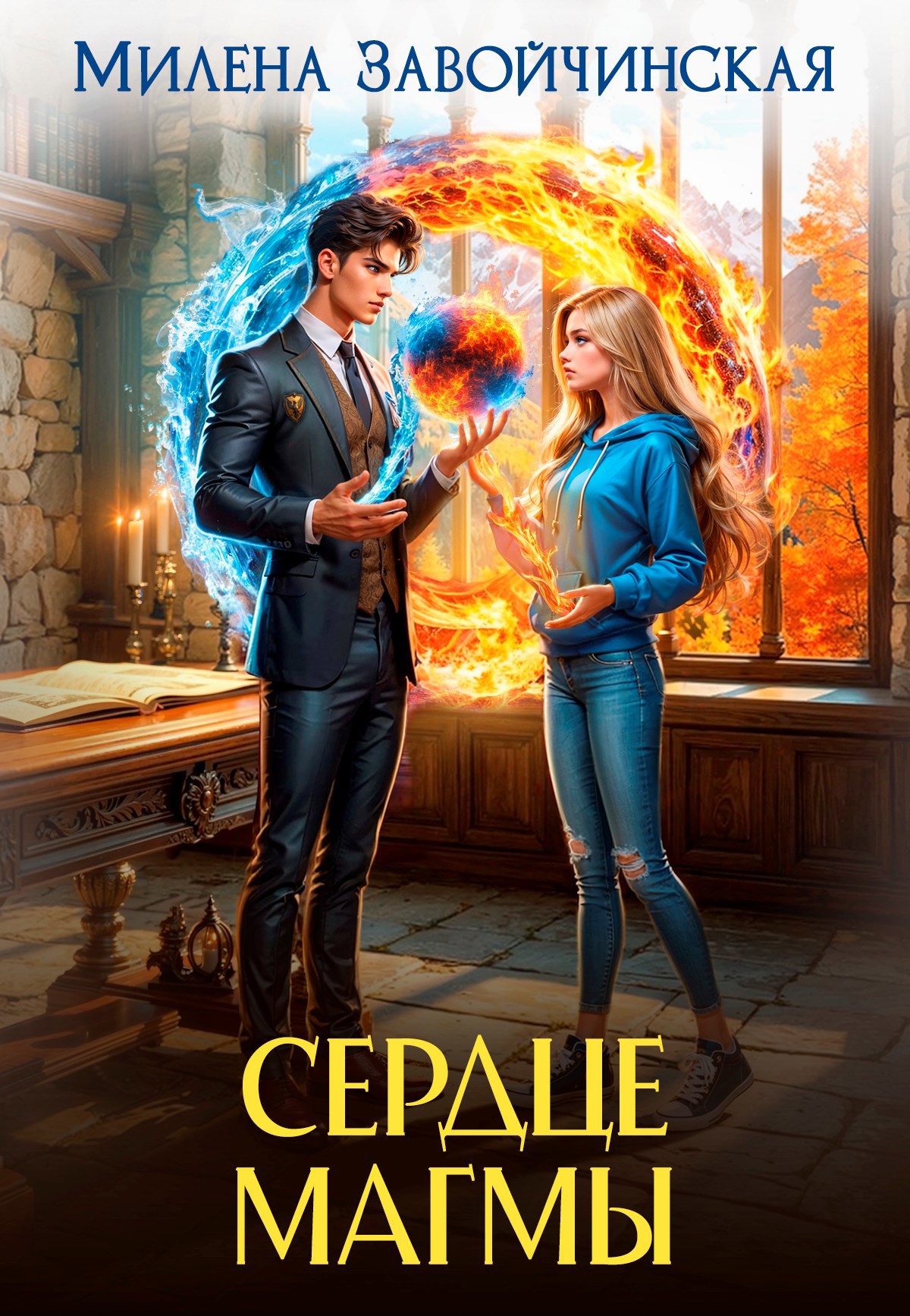 Обложка «Сердце магмы»