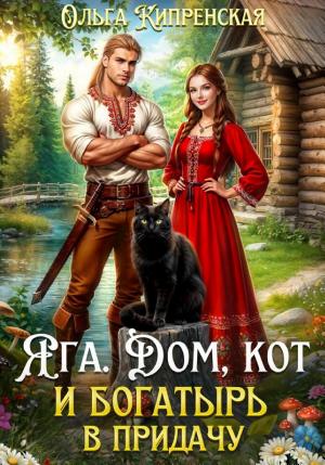 Обложки книги «Яга. Дом, кот и богатырь в придачу»