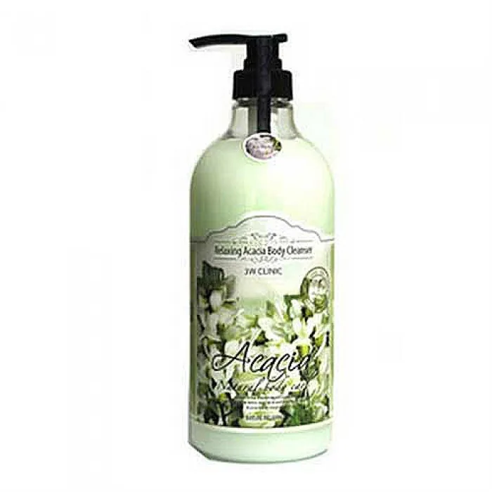 3W CLINIC Гель для душа АКАЦИЯ Relaxing Body Cleanser