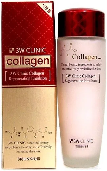 3W CLINIC КОЛЛАГЕН/Эмульсия для лица Collagen Regeneration Emulsion