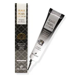 3W CLINIC Крем для глаз ЧЕРНЫЙ ЖЕМЧУГ Black pearl Eye Cream Whitening
