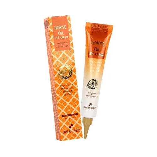 3W CLINIC Крем для глаз ЛОШАДИНОЕ МАСЛО Horse Oil Eye Cream