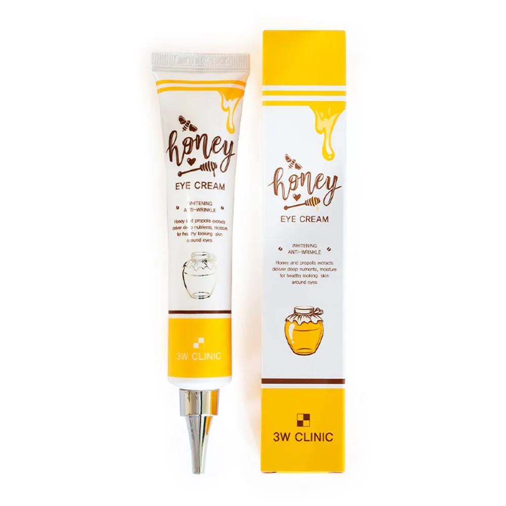 3W CLINIC Крем для глаз МЕД Honey Eye Cream