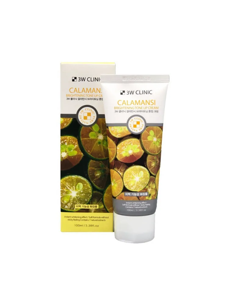 3W CLINIC Крем для лица КАЛАМАНСИ/ОСВЕТЛЕНИЕ Calamansi Tone UP