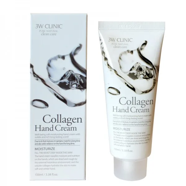 3W CLINIC Крем для рук КОЛЛАГЕН Collagen Hand Cream