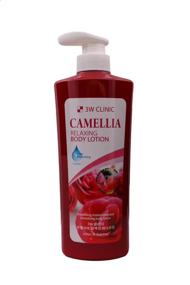 3W CLINIC Лосьон для тела КАМЕЛИЯ Relaxing Body lotion