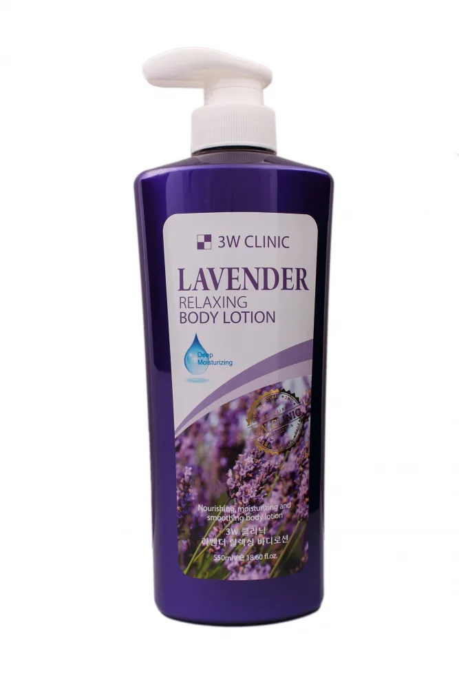 3W CLINIC Лосьон для тела ЛАВАНДА Relaxing Body lotion