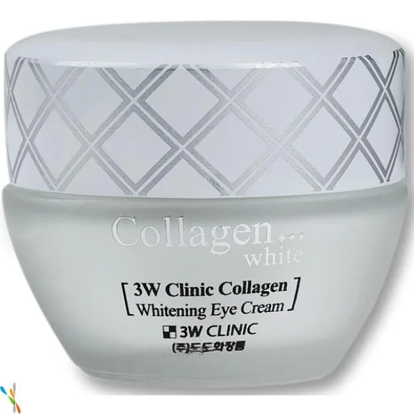 3W CLINIC ОСВЕТЛЕНИЕ/Крем для глаз Collagen Whitening Eye Cream