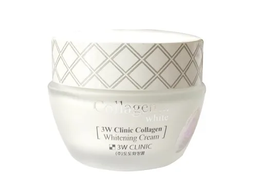 3W CLINIC ОСВЕТЛЕНИЕ/Крем для лица Collagen Whitening Cream