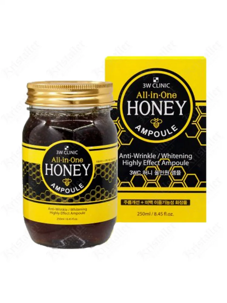 3W CLINIC Сыворотка для лица ALL in One HONEY AMPOULE